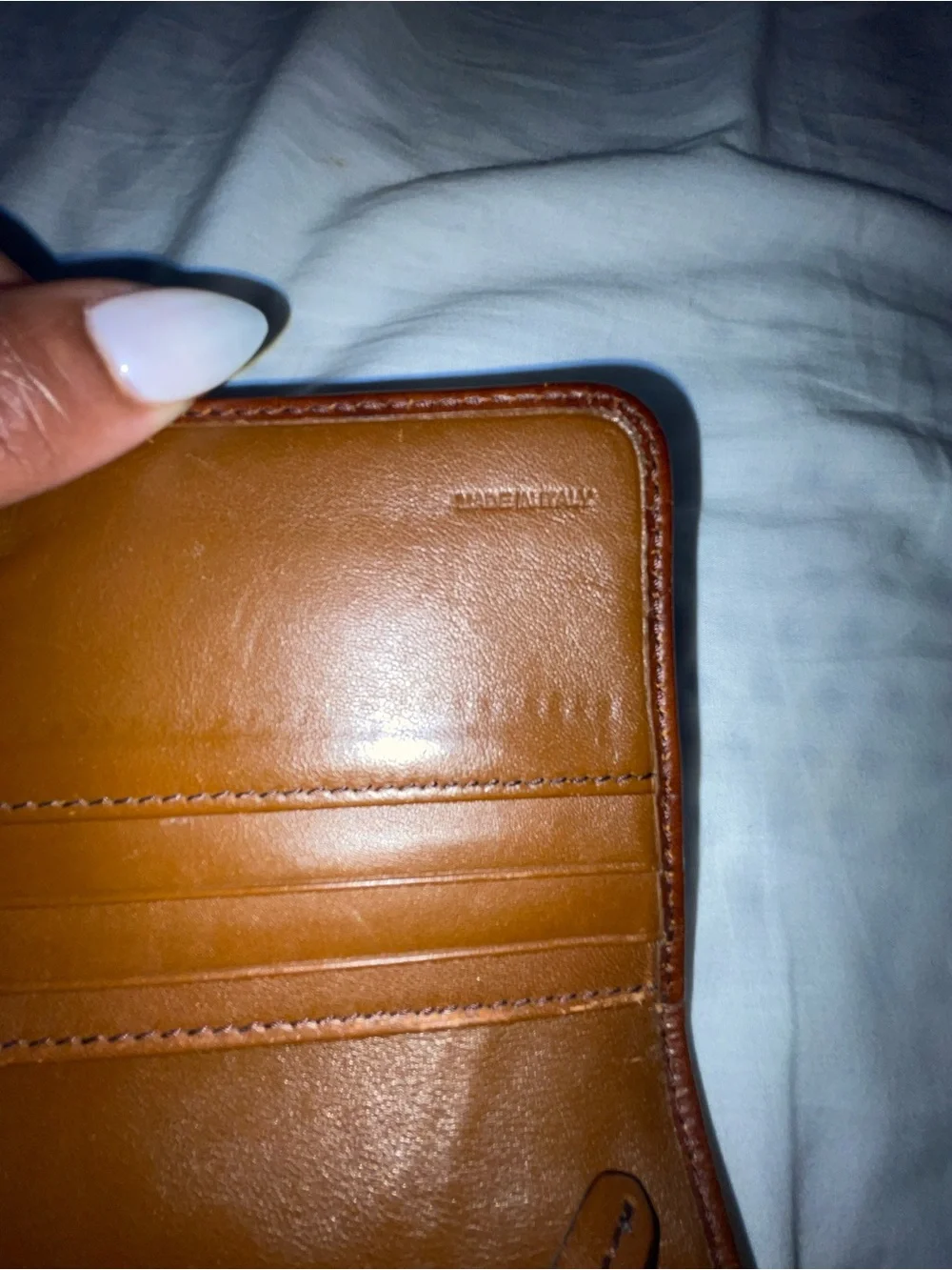 Burberry Leather Continental Wallet - Brown